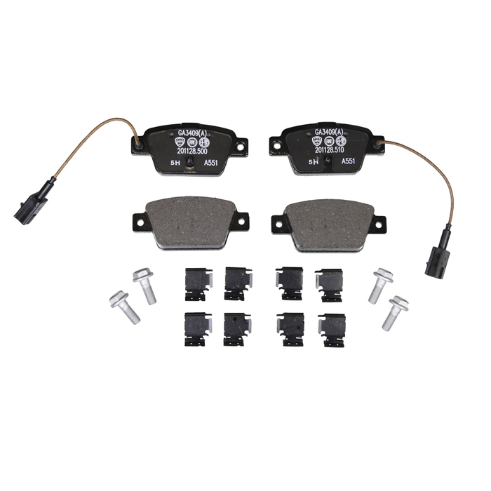 BremsklÃ¶tze hinten original Fiat Stilo Multipla Bravo ab Bj,2010