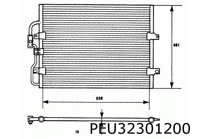 Condenser, air conditioning