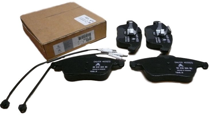 Pastiglie freni anteriore C5 08- 1,6,/1,8/2,0 / 407 11/08-(2.0HDi)