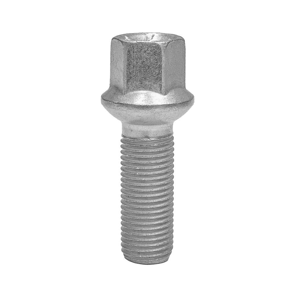 Bullone della ruota M14x1.5 Sferico R13 SW-17 L-33 argento