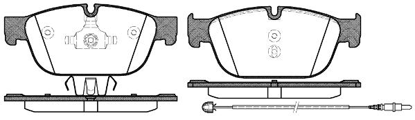 Bremsklötze C5 III/C6/DS4/DS5/308/508 vorne