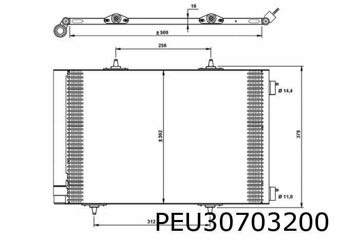 Condenser, air conditioning
