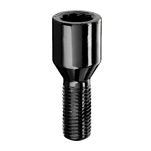 Bullone della ruota M14x1.25 Cono 60° SW-Stella L-30 schwarz