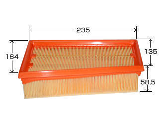 Filtro dell`aria Koleos