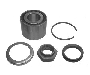 Roulement de roue C2/C3/C3 / 1007 Pluriel arrière