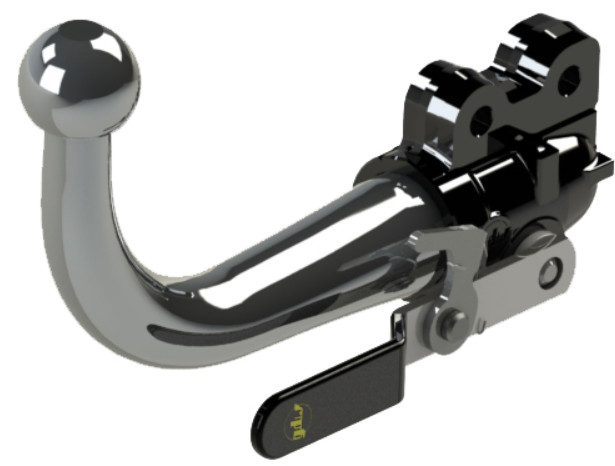 Anhängerkupplung abnehmbar BMW 3 Grand Turismo