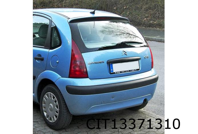 Schutzleiste C3 II hinten schwarz