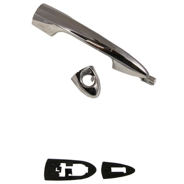 TÃ¼rgriff vorne rechts Plastik chrom Alfa Romeo Mito ab Bj. 2008