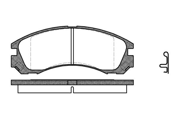 Plaquettes de frein C-Crosser / 4007 avant