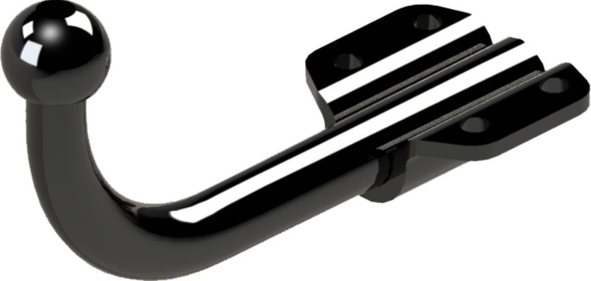 Anhängerkupplung starr Daewoo Musso