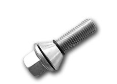 Bullone della ruota M14x1.5 Cono 60° m. Versatz SW-17 L-40 zincato
