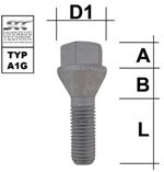 Vite M14 x 1,5 L25 SW17 geomet