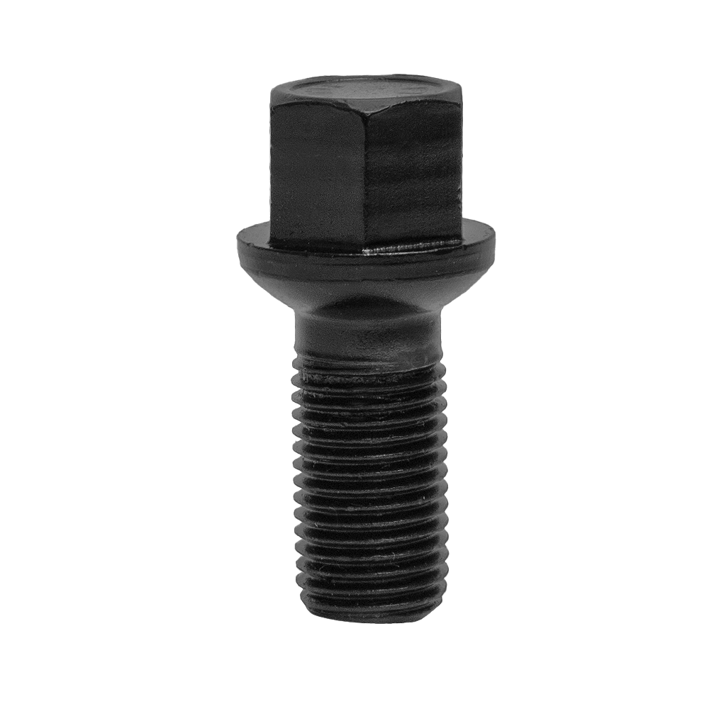 Radschraube M14x1.5 Kugel R14 SW-17 L-30 schwarz
