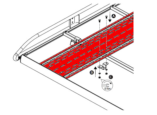 Marchepied 128cm