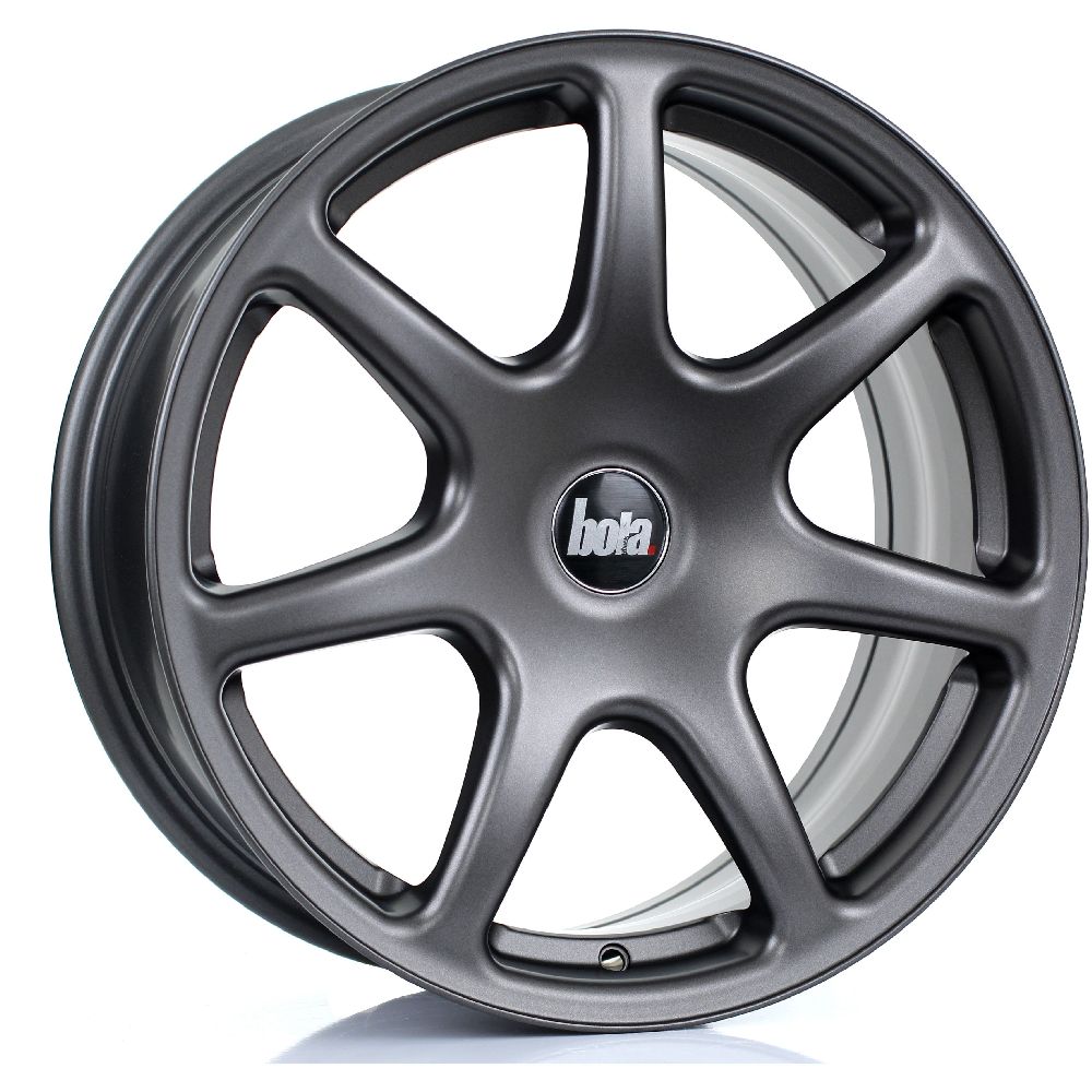 Bola B7 7.5 x 17 4/100 ET40 Matt Gunmetal