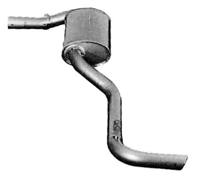 Auspufftopf C35 hinten