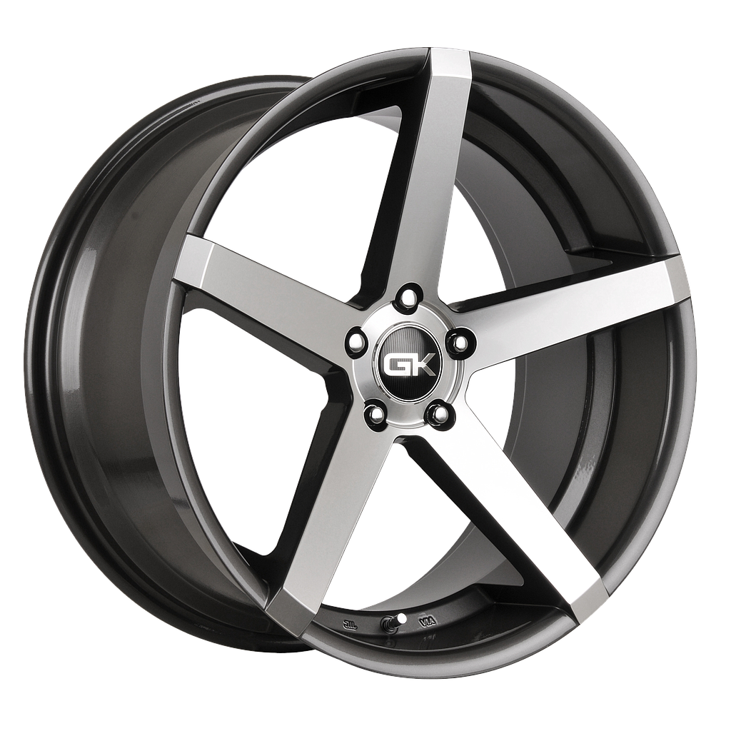 GK 265 Gunmetal Frontpolished 8.5x19 72.6 60° Kegel