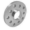 Entretoise ALU   10mm LK 112/5   NLB 66.6 noir anodisé