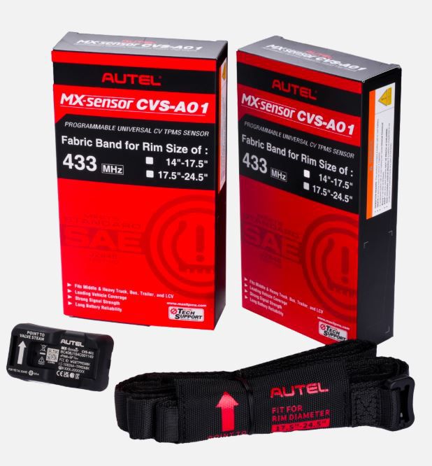 Autel Universal-Reifendrucksensor CV 433MHz mit Textilband 14-17.5''extilband 