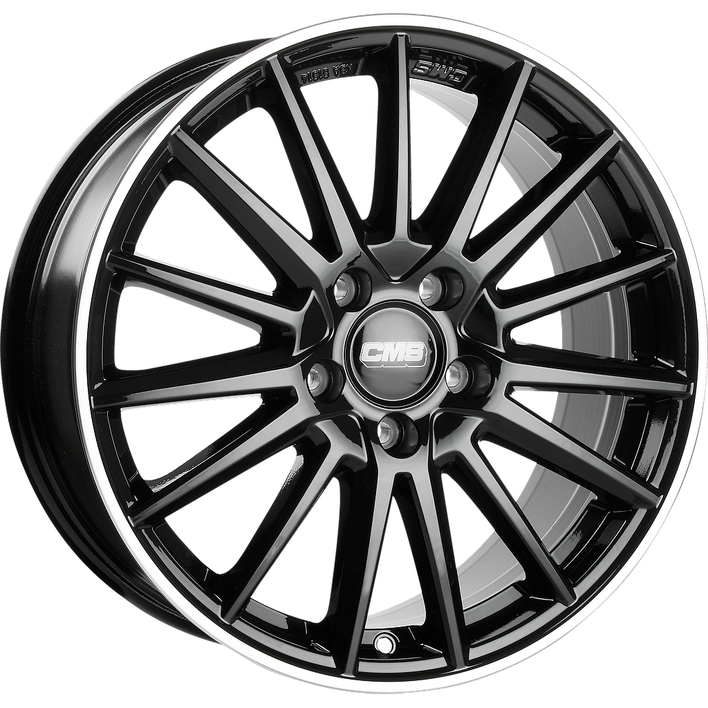 CMS C23 Diamond Rim Black 8x19 63.4 60° Kegel