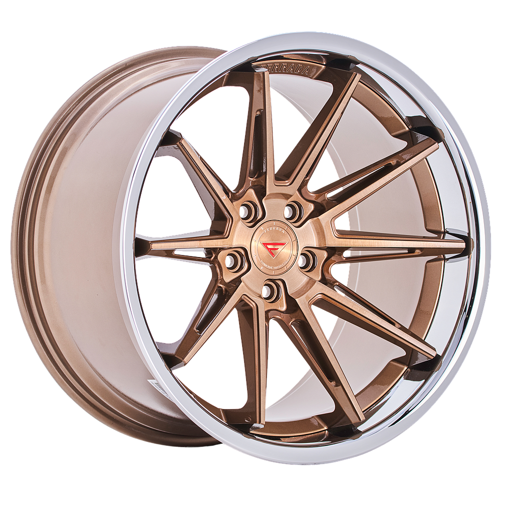 FERRADA CM2 Brushed Cobre / Chrome Lip 11.5x20 74.1 60° Kegel