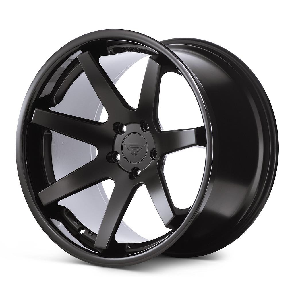 FERRADA FR1 Matte Black / Gloss Black Lip 10.5x20 73.1 60° Kegel