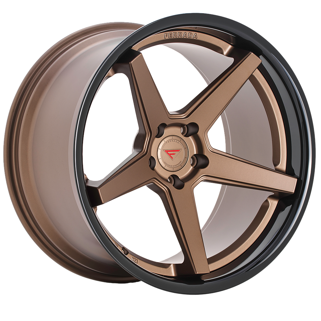 FERRADA FR3 Matte Bronze / Gloss Black Lip 10.5x22 71.6 60° Kegel