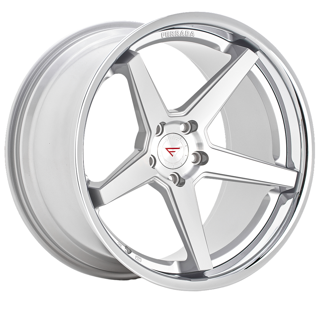 FERRADA FR3 Machine Silver / Chrome Lip 9x22 74.1 60° Kegel