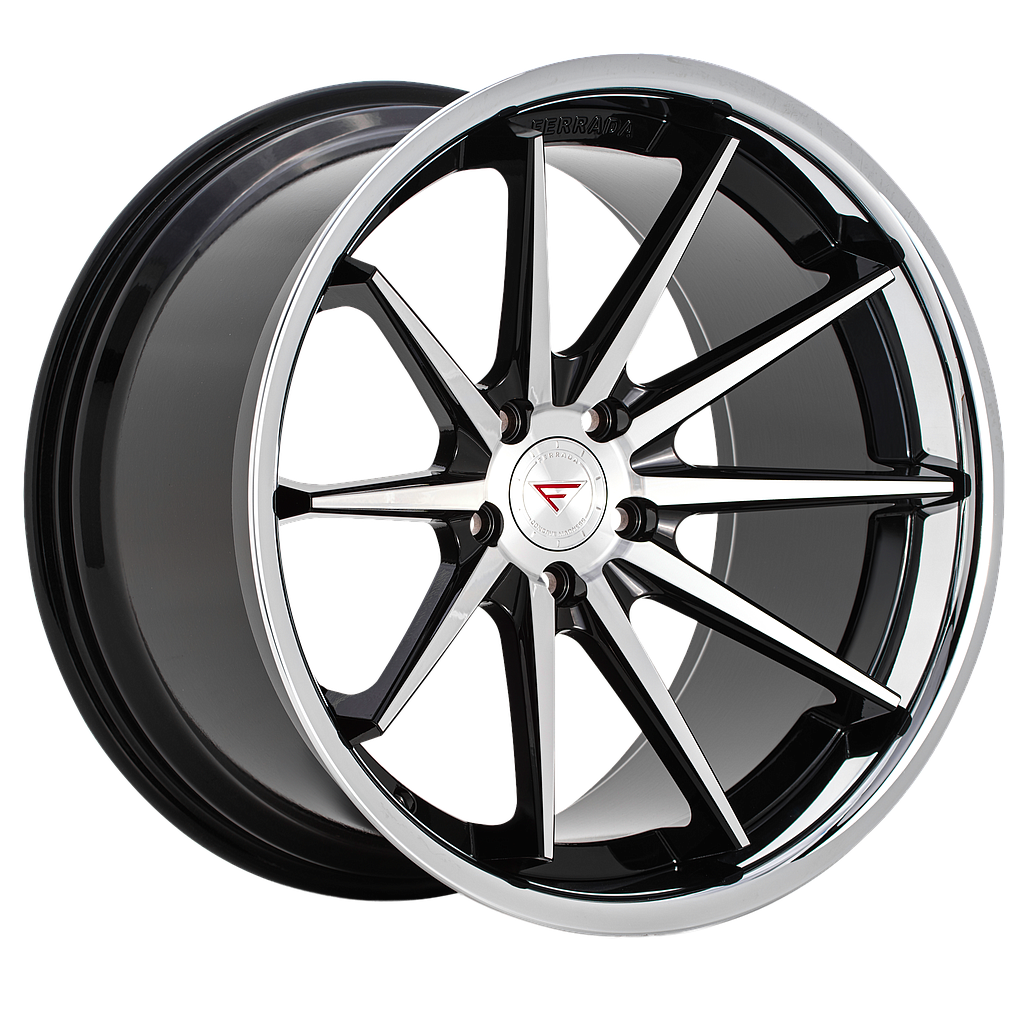 FERRADA FR4 Machine Black / Chrome Lip 11x22 74.1 60° Kegel