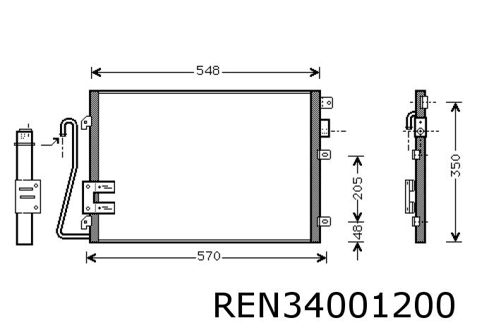 Kondensator, Klimaanlage
