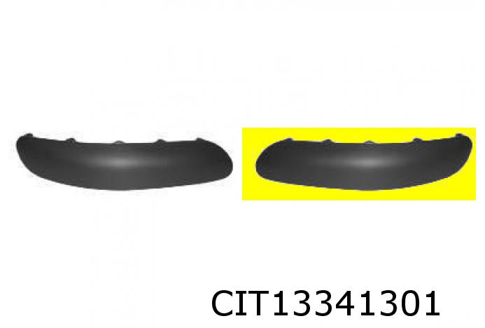 Schutzleiste C3 vorne links schwarz