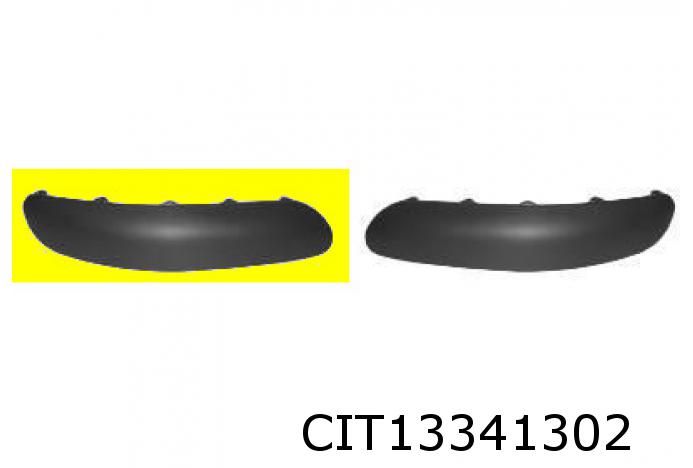Schutzleiste C3 vorne rechts schwarz