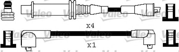 Zündkabelsatz AX / BX14 / C15 / ZX