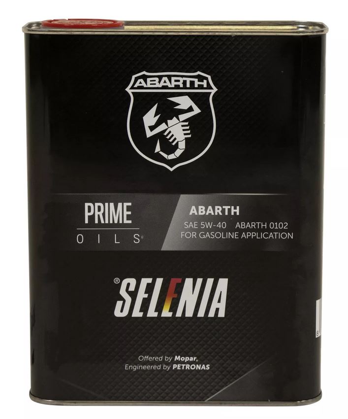 Motoröl Selenia ABARTH 5W-40 2 Liter für ABARTH-getunten Motoren