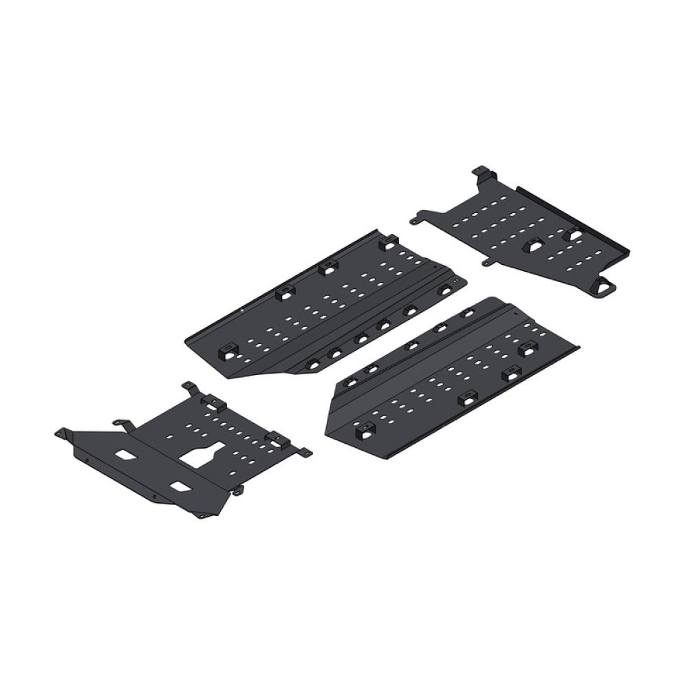REDUST Unterfahrschutz Silber Bigster 2WD Komplett Set