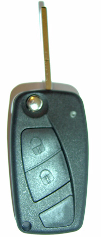 Guscio telecommando nero 2 tasti