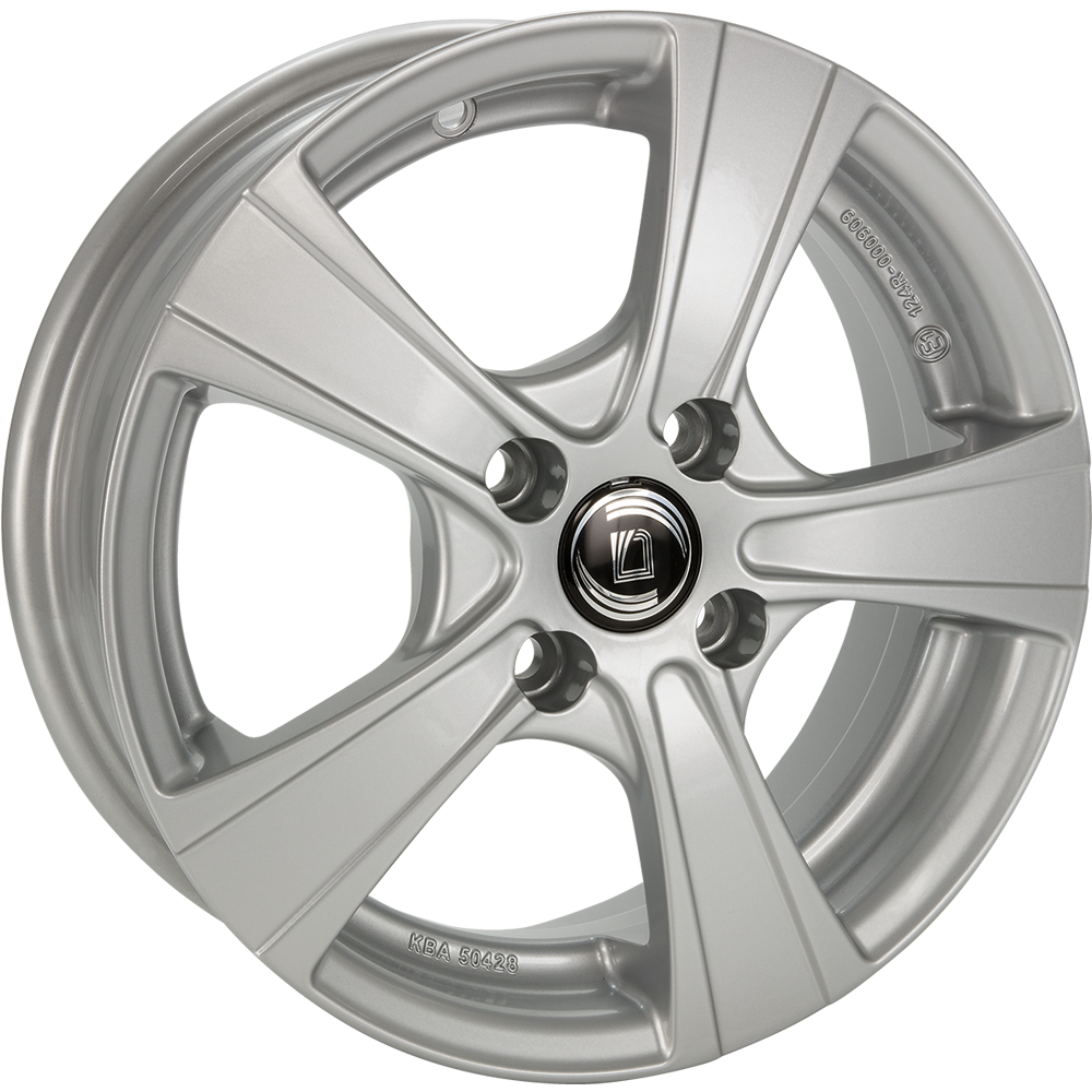 DIEWE Matto pigmentsilber 5.0x14 ET35 4x100 57.1