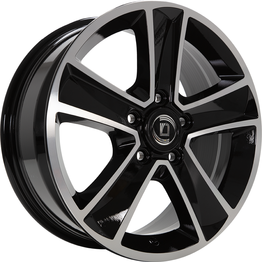 DIEWE MAMMUT5 neros machined 7.0x16 ET55 5x130 78.1