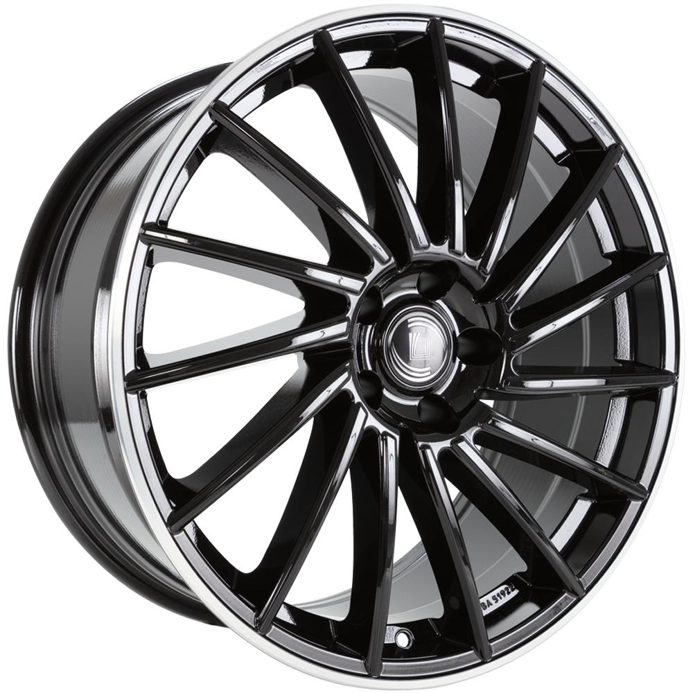 DIEWE Briosa neros mach. lip 8.5x19 ET50 5x108 63.4