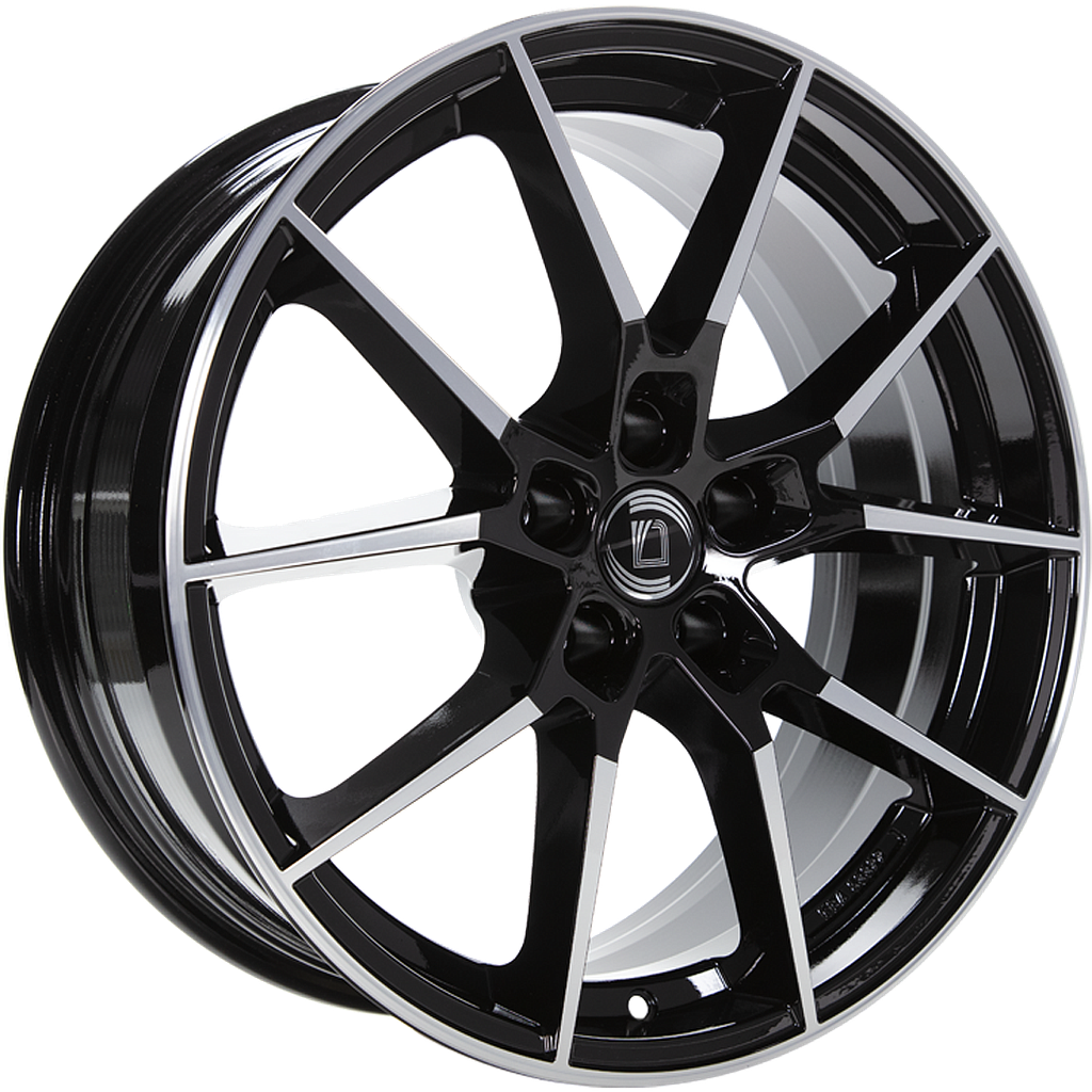 DIEWE Alla neros machined 9.0x19 ET33 5x112 66.6