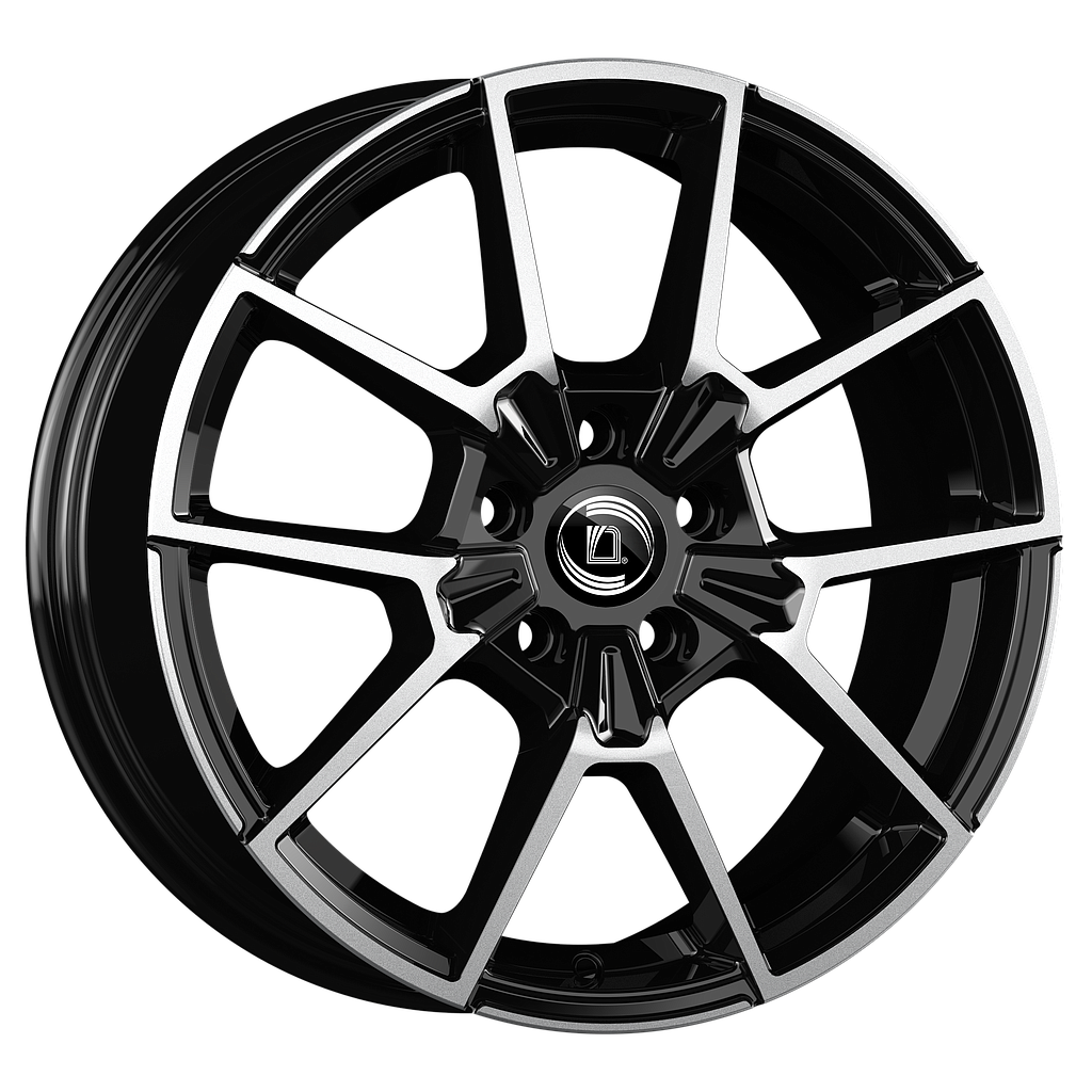 DIEWE NEVE black diamond 7.5x17 ET53 5x112 66.6