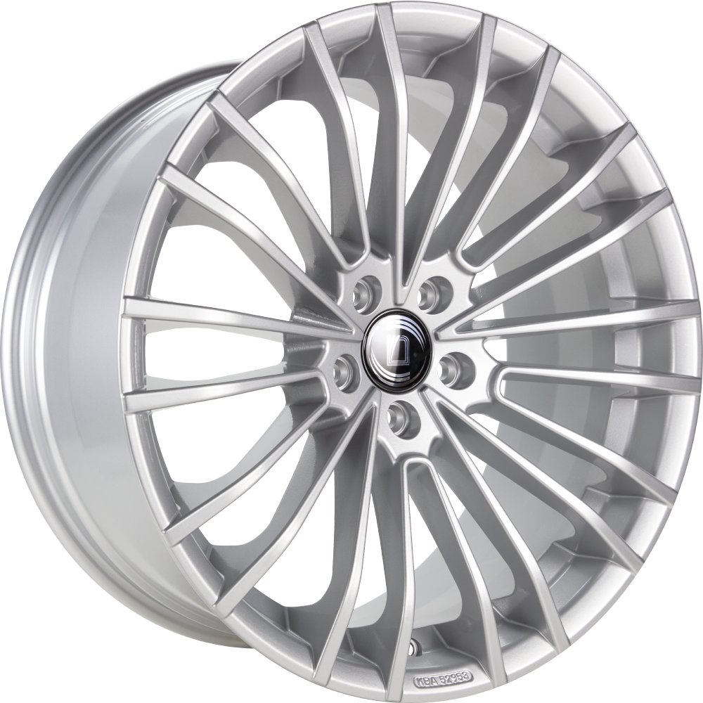 DIEWE PRESTO argento silber 9.5x22 ET42 5x112 66.6