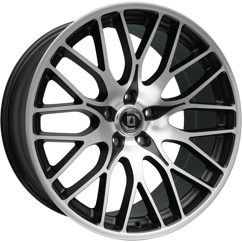 DIEWE FINA nero machined 9.5x21 ET40.0 5x120 64.1