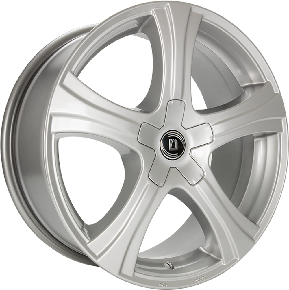 DIEWE Barba argento silber 8.0x18 ET45 5x120 72.6