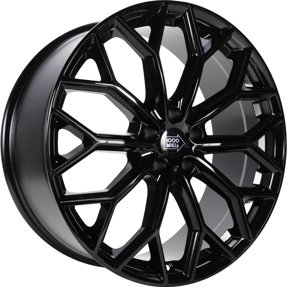 DIEWE MM1030 gloss black 8.0x19 ET45 5x108 73.1