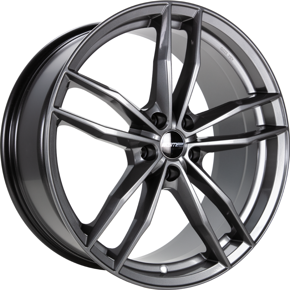 DIEWE Swan anthracite glossy 7.5x17 ET38 5x108 63.4
