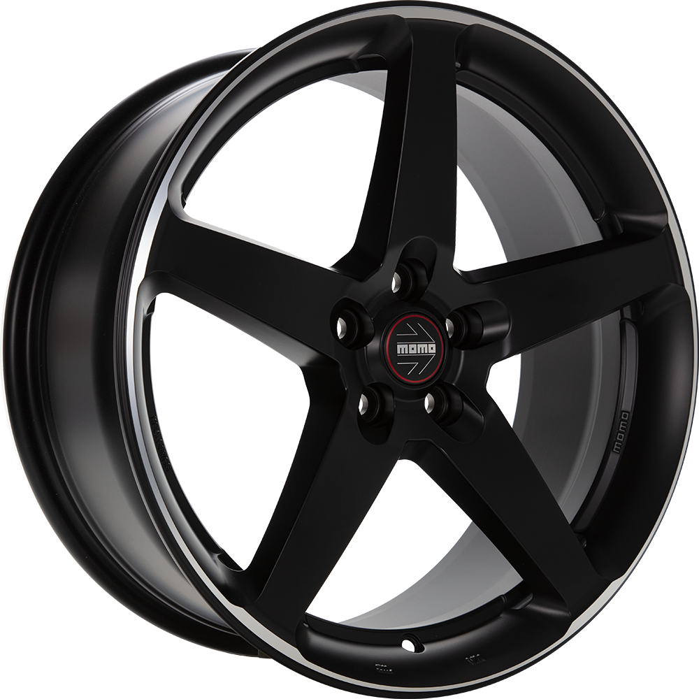 DIEWE FIVE black matt polish 8.5x19 ET30 5x112 79.6