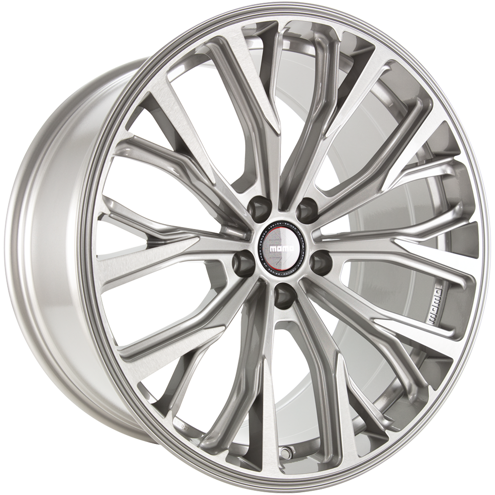 DIEWE RF02 titan silver brushed 10.0x20 ET40 5x120 72.6