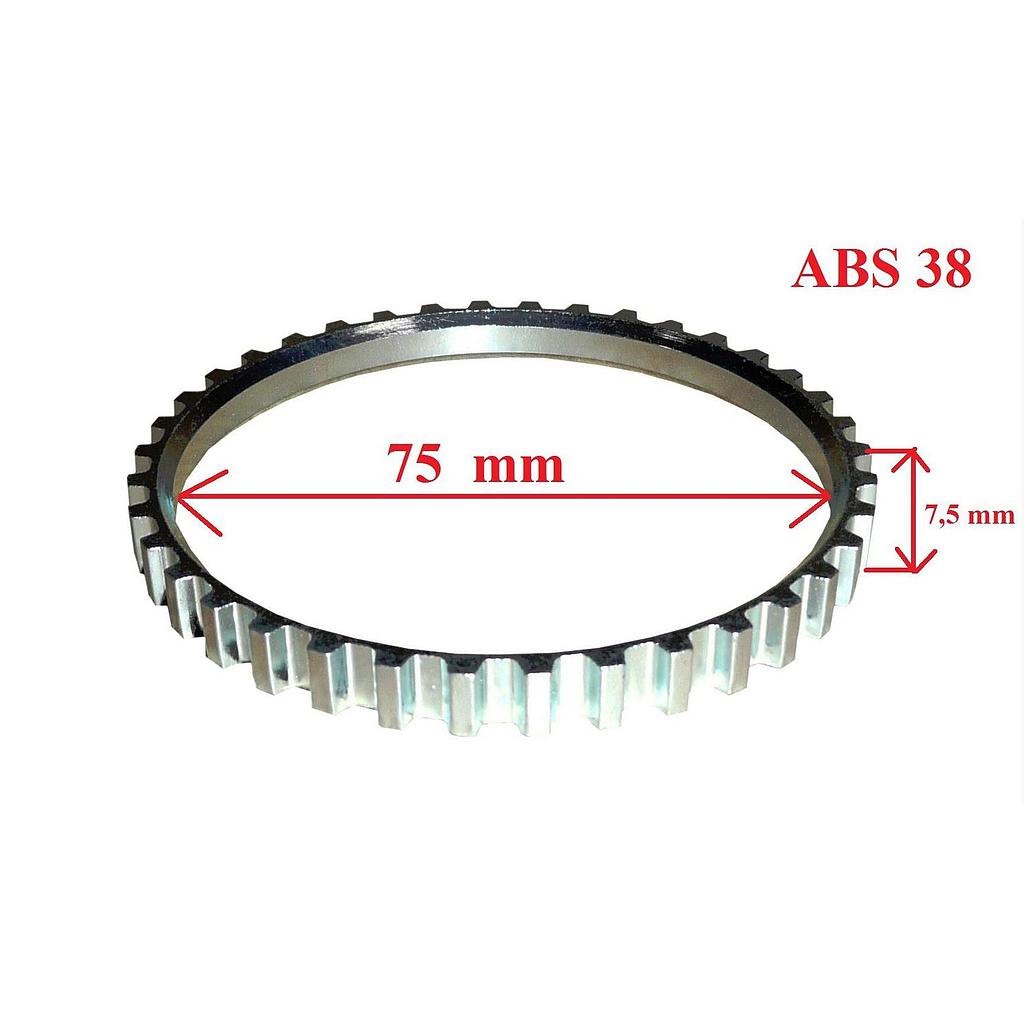ABS ring 38 tands