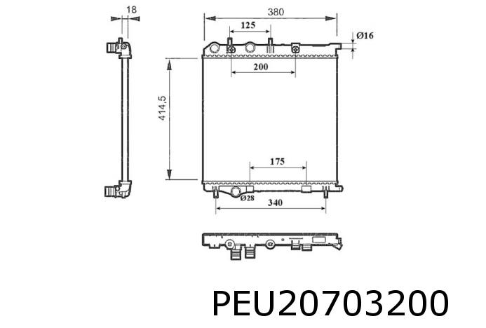 Kühler C3 III EP3 / EP6